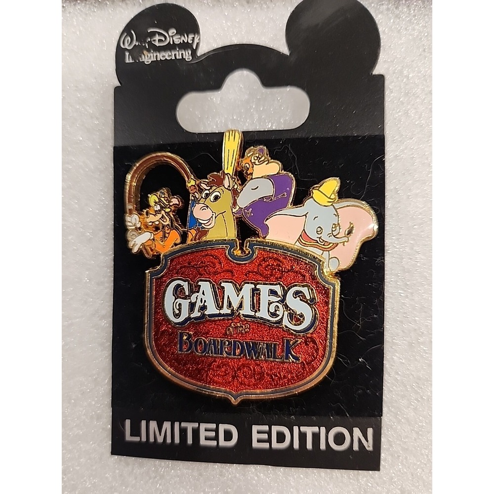 Disney WDI Games of the Boardwalk Limited Edition 300 Pin Dumbo Bullseye 69313